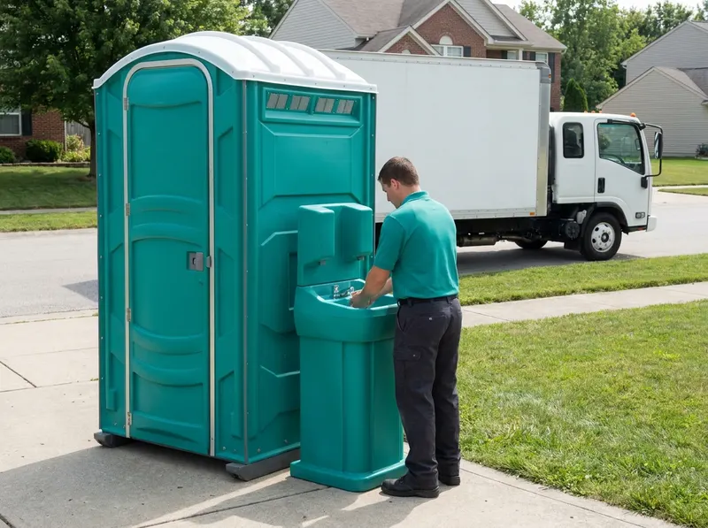 Dual-Basin Freestanding Handwash Stations in Lawrenceburg, IN