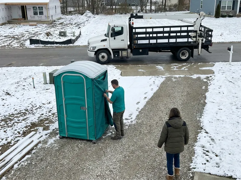 Winterized Cold-Weather Portable Toilets in Lawrenceburg, IN